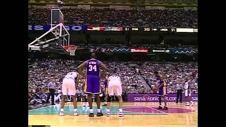 Kobe Bryant Full Highlights vs Spurs 2001 WCF GM2 - 28 Pts, 7 Rebs, 6 Asts