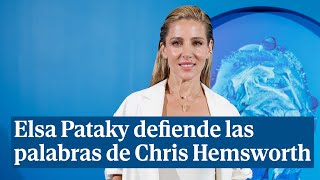 Elsa Pataky defiende las palabras de Chris Hemsworth sobre la renuncia de su carrera por sus hijos