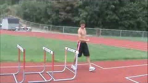Hurdle Drills for your Vertical Jump 2- Adam Linkenauger