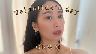GRWM Valentine's Day 2025 Make Up Look Indonesia | Soft Pink Gold Make Up | Link Produk di Deskripsi screenshot 4