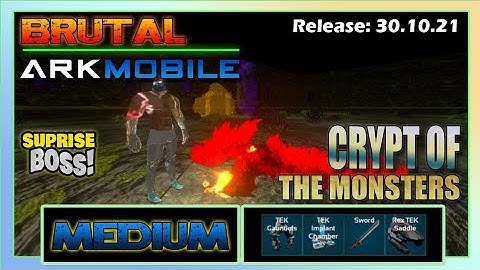 Ark Dungeons Crypt of The Monsters| MEDIUM With AsianRom3o| HALLOWEEN SPECIAL 2 | on Brutal Server