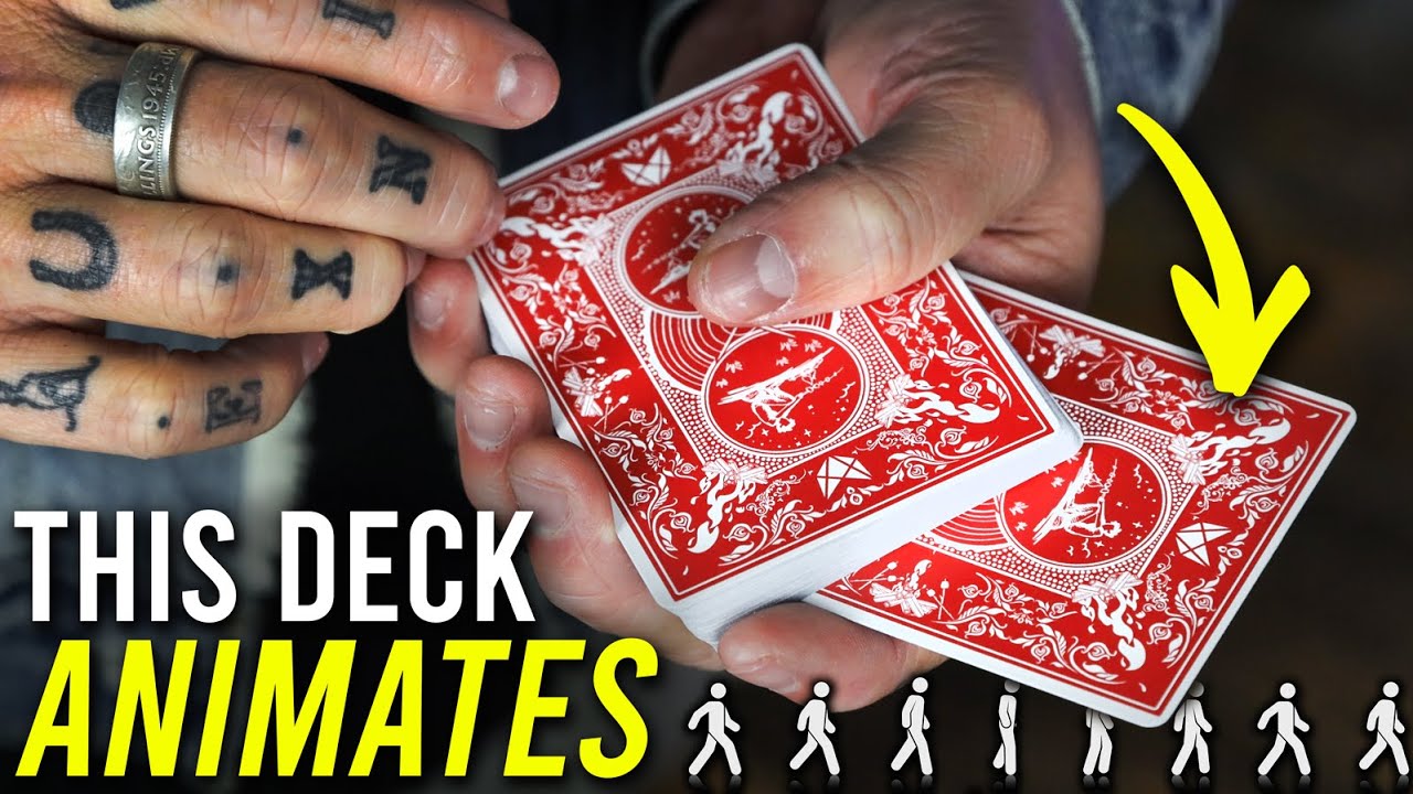 World's FIRST No Stack ANIMATED Cards + How I Film Magic