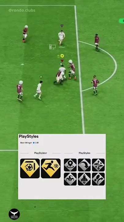 *New* Best Winger (LW/RW) Build For Lvl 120 in EAFC 25  #proclub#eafc25 #futbol