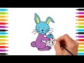 Kinder malen ganz einfach /So malst du einen Hasen / kinderleicht