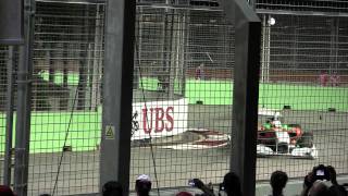 2011 Singapore GP (Schumacher's Accident)