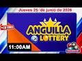 Anguilla Lottery en Vivo | Jueves 25  de junio de 2026, 11:00 AM #loteriadominicana