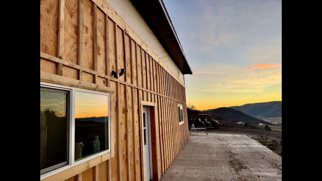 From Basic Plywood to Finished Siding with Batten Strips