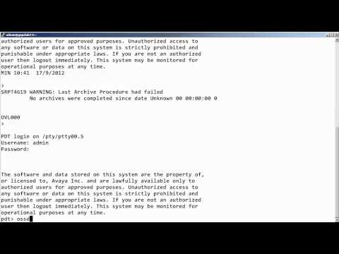 How to Use the Avaya CS 1000 Output SSD Debug Tool