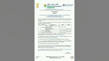 NTA JOINT CSIR NET EXAM DATE ANNOUNCED 2024