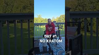 No kratom day #1. First day without kratom.... #withdrawals #addiction #quittingkratom #recovery