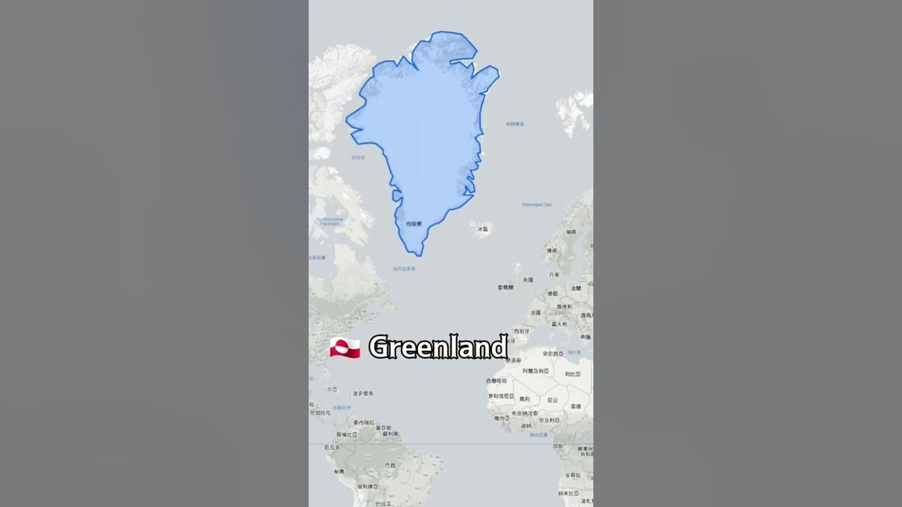 Map size vs real size | How big is Greenland? #Part13 - YouTube - Actual Size Of Greenland Compared To Us