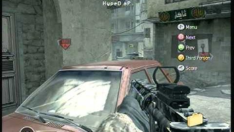 HypeD aP 1v3 CoD4 GB SnD