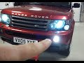 Range Rover Sport LED + DRL fog lamp light upgrade