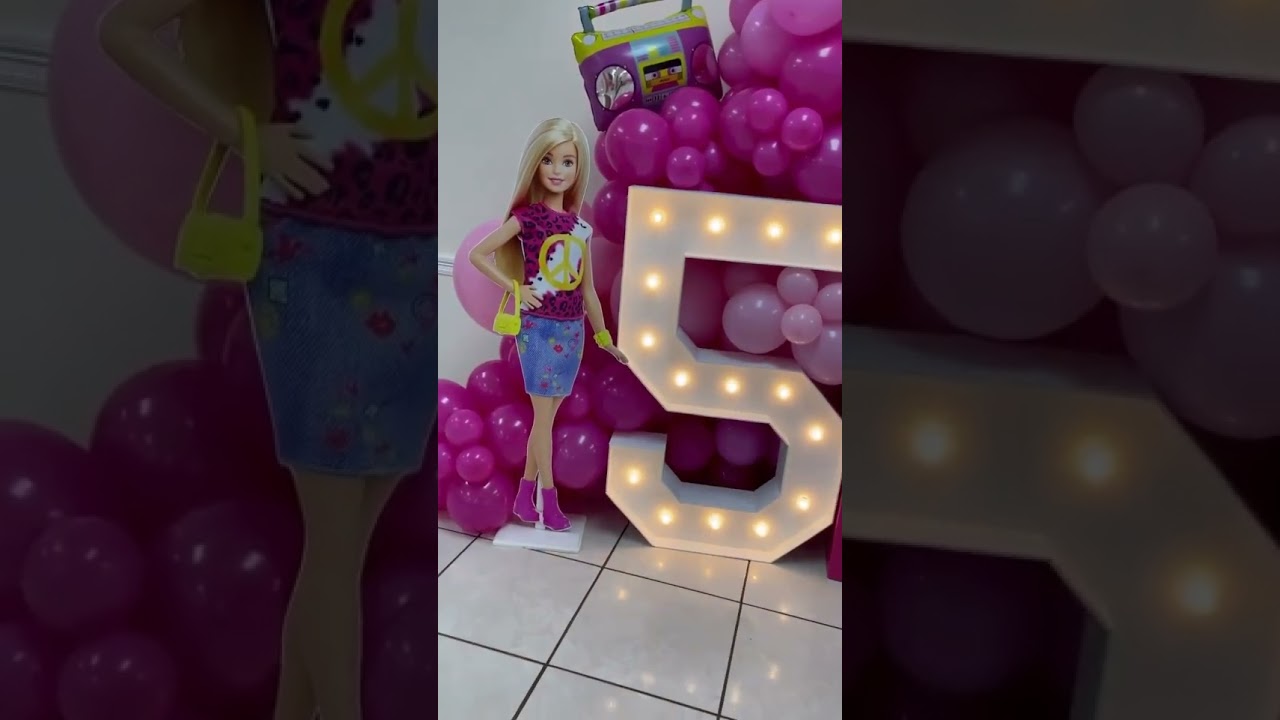 Barbie theme birthday party 🥳 