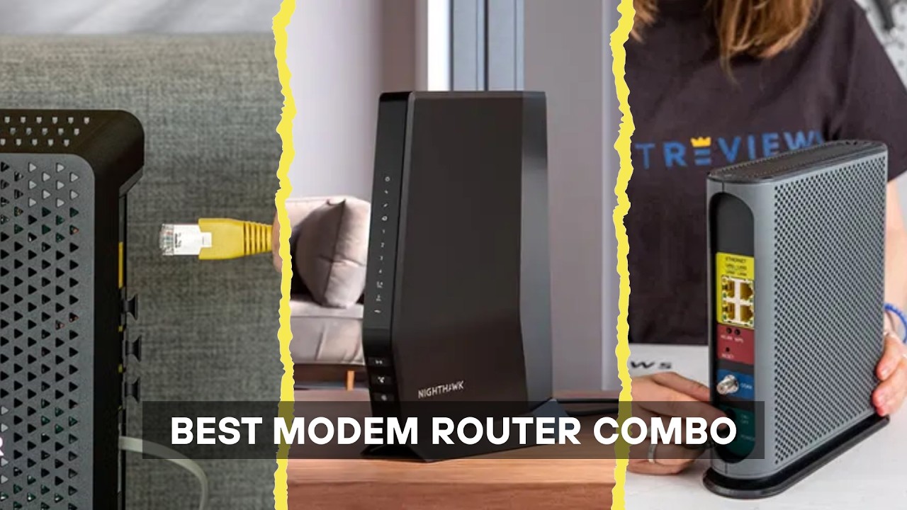 7 Best Modem Router Combos 2026! (Fix Your Internet!) - YouTube