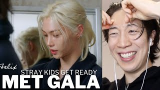 Stray Kids Getting Ready For MET GALA