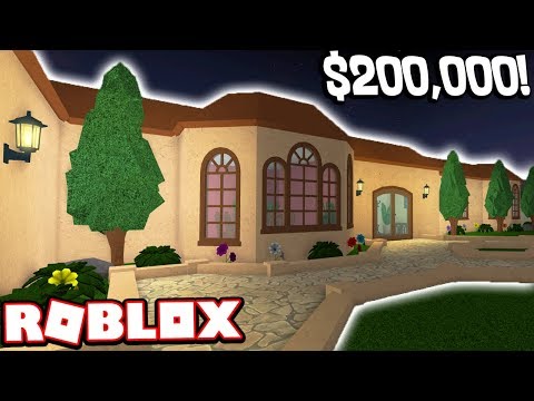 I Paid 200 000 To Tour This Pre Built Mansion Roblox Bloxburg Youtube - mansion tour roblox welcome to bloxburg