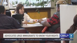 Advocates helping immigrants know their rights amid ICE raids