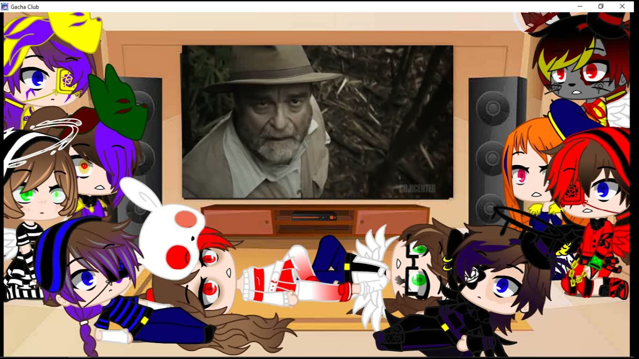 Aftons + Emily's + Chaos react to 10 HORRIBLE ways to Die in SKULL ISLAND! 1/2