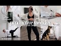 PRODUCTIVE MONDAY | getting back into a routine, weekly planning, healthy habits, the pups + more!