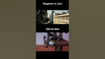Megatron Vs Jazz - Stop Motion