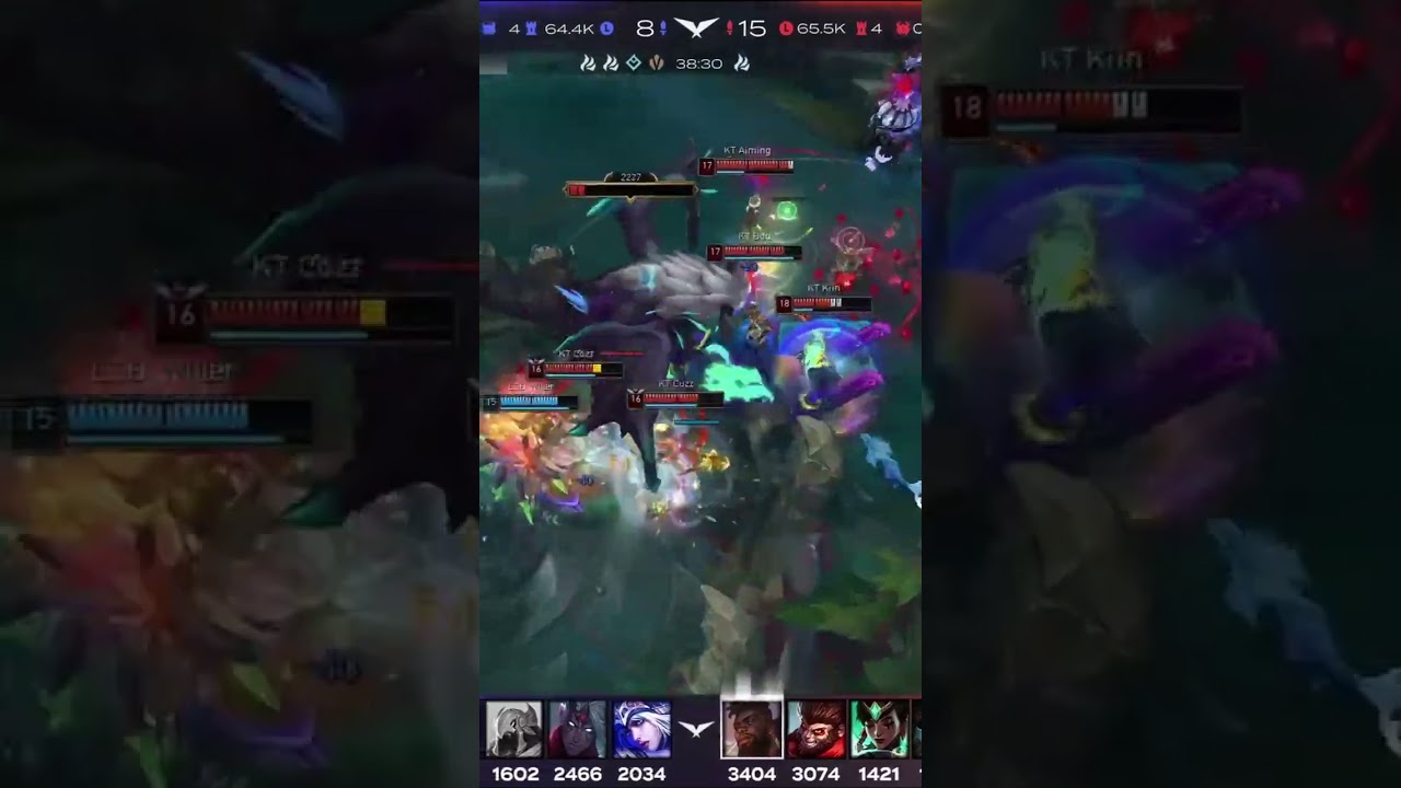 Atlus and Wolf with the KT experience | LCK #shorts