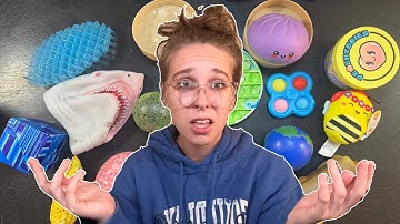ASMR WITH ONLY FIDGET TOYS