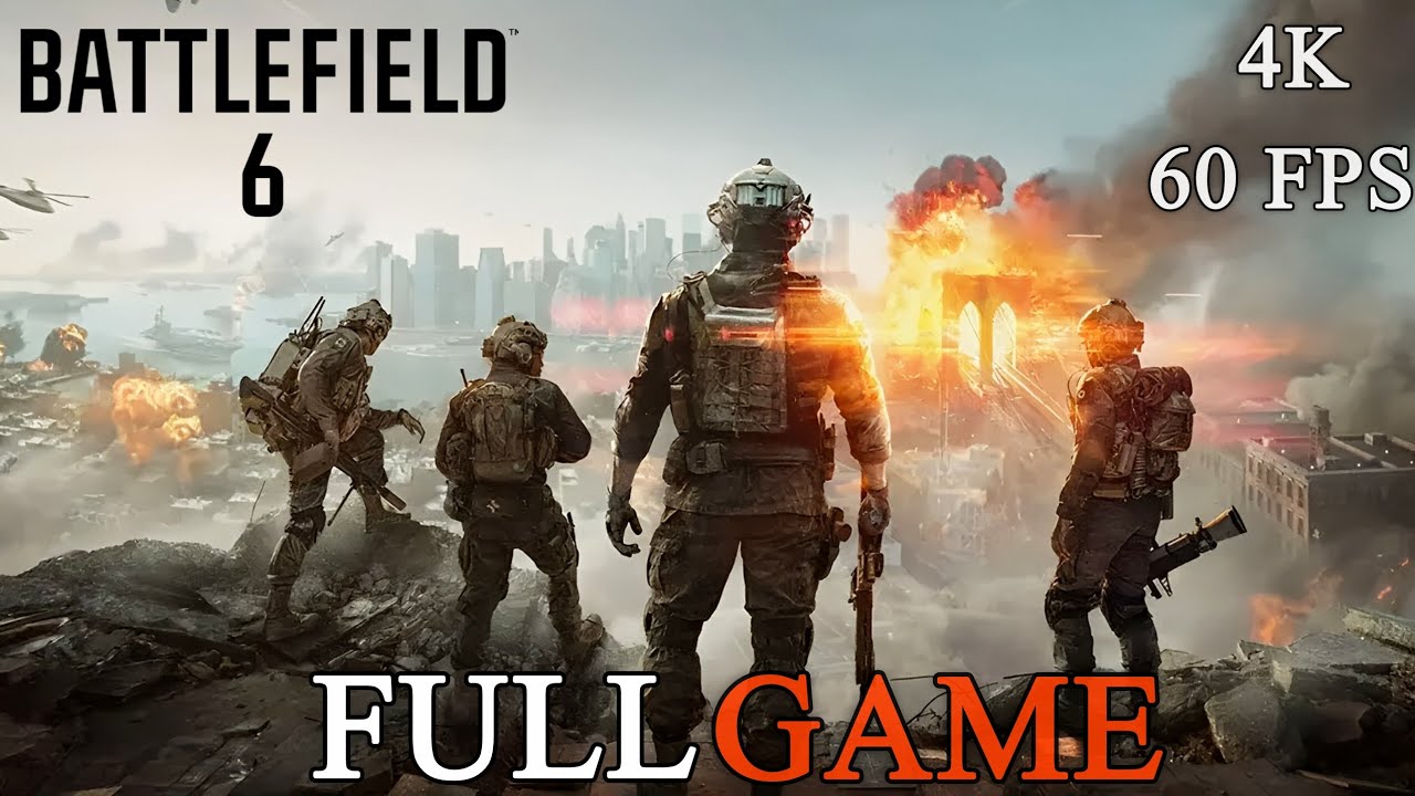 BATTLEFIELD 6 CAMPAIGN Walkthrough Gameplay Part 1 (FULL GAME) - 4K 60FPS 💥
