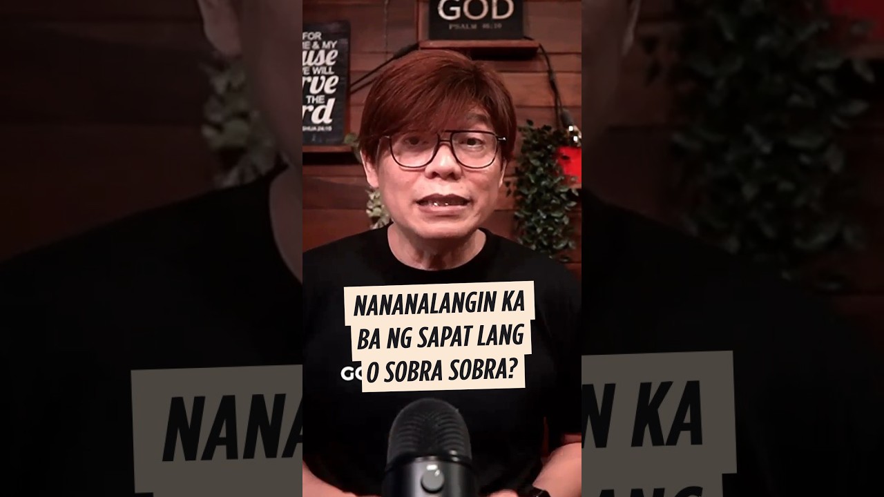 Manalangin para sa sapat lang