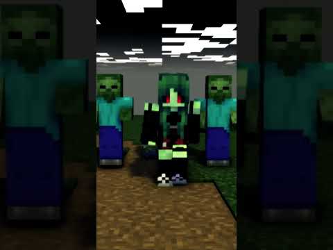 Zombie Girl Revenge - minecraft animation #shorts