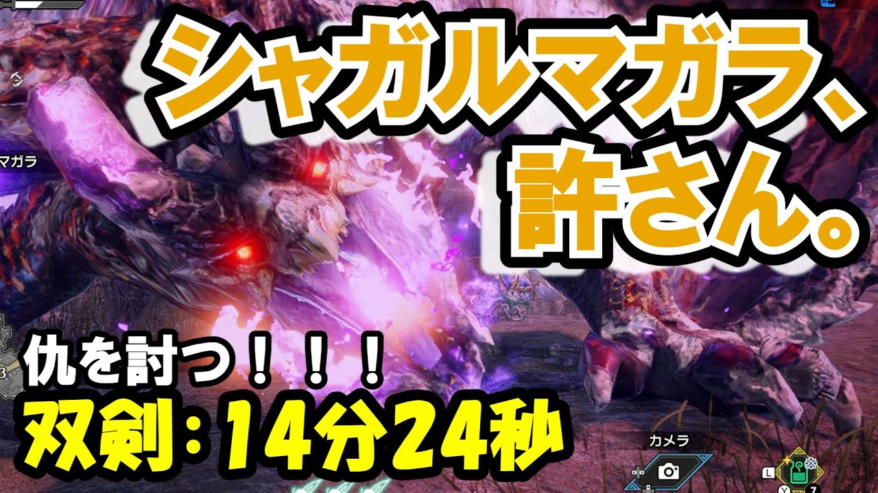 憎しみの並ハン、傀異克服シャガルマガラに復讐する。【サンブレイク】【ゆっくり実況】