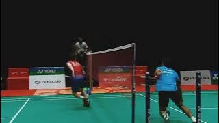 story wa.. b🏸minton sujud syukur chico setelah meraih gelar ss pertamanya 👍