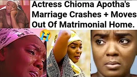 💔 Actress Chioma Akpotha Marriage Crashes & She Moved Out From Husband House