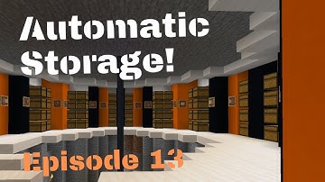 Automatic Item Sorting Storage! - Minecraft Let