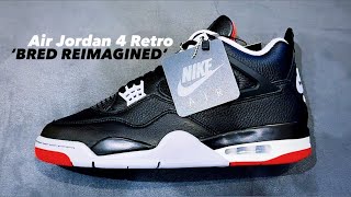 Air Jordan 4 Retro ‘BRED REIMAGINED’