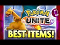 BEST ITEM BUILDS by CHARIZARD MASTERS in POKEMON UNITE! #Shorts