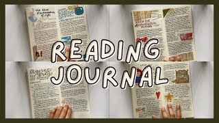 Completed Reading Journal Flip through