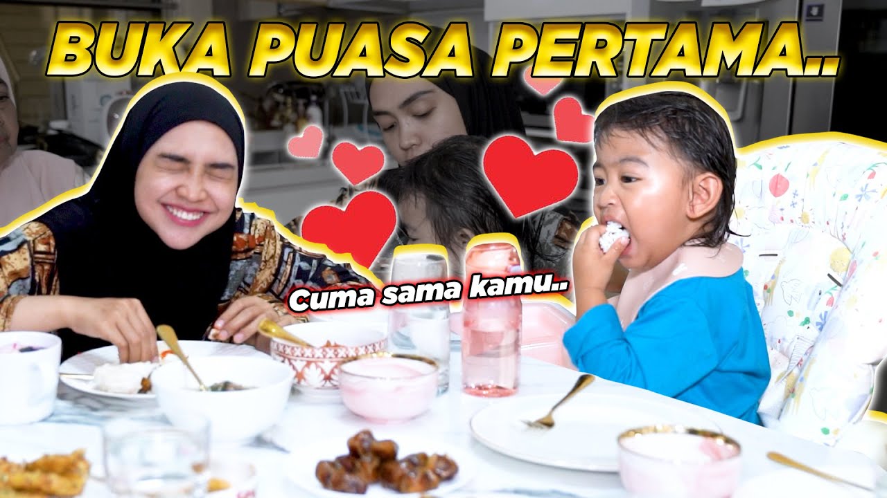 BUKA PUASA PERTAMA.