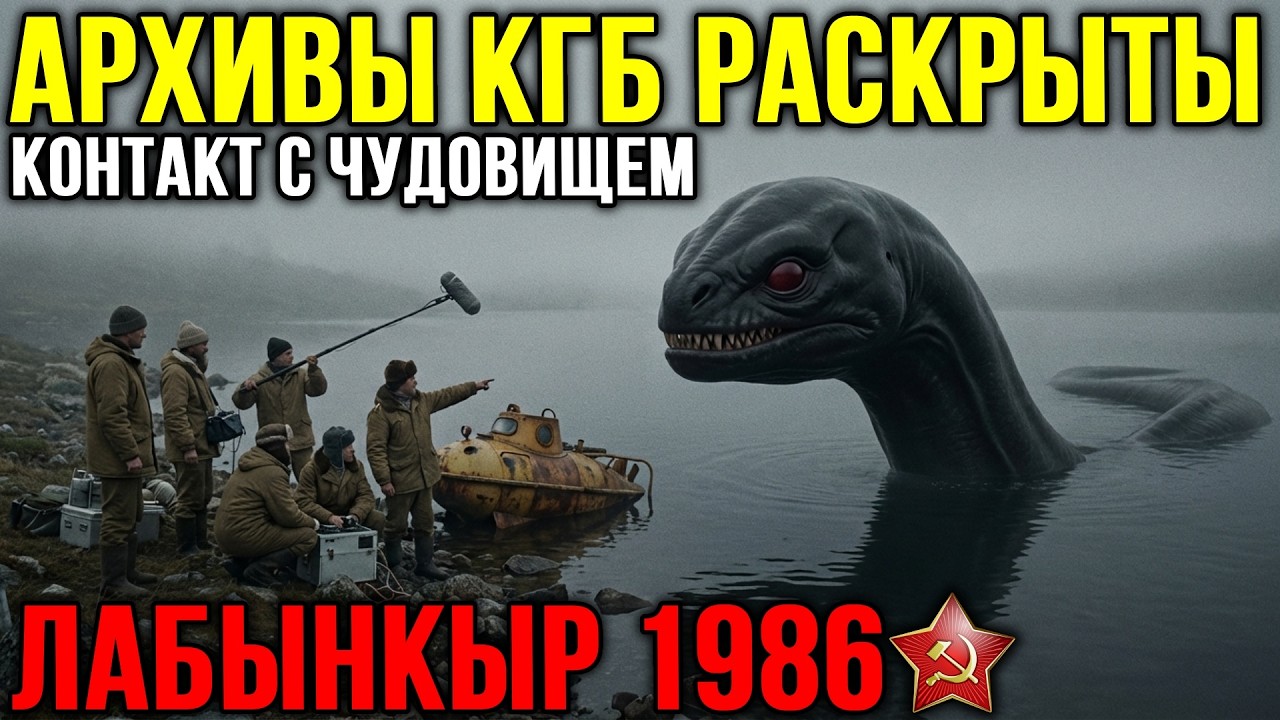 КГБ допросил СУЩЕСТВО из озера Лабынкыр. Оно жило там до ледникового периода.