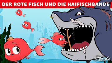 Der Rote Fisch Und Die Haifischbande | Märchen für Kinder | Gute Nacht Geschichte