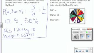 7th Grade 9-1: Probability of Simple Events