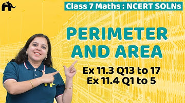 Perimeter and Area Class 7 Maths | Chapter 11 Ncert Solutions Exercise 11.3 11.4 Questions