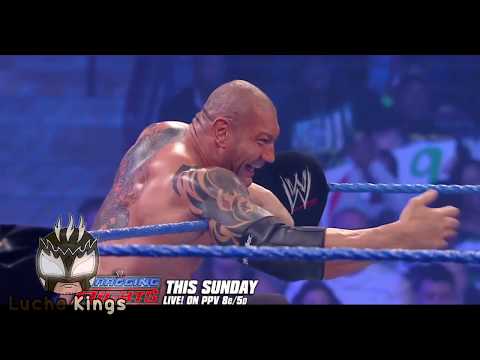 [WWE AC] Rey Mysterio & Batista Vs  Chris Jericho & Kane