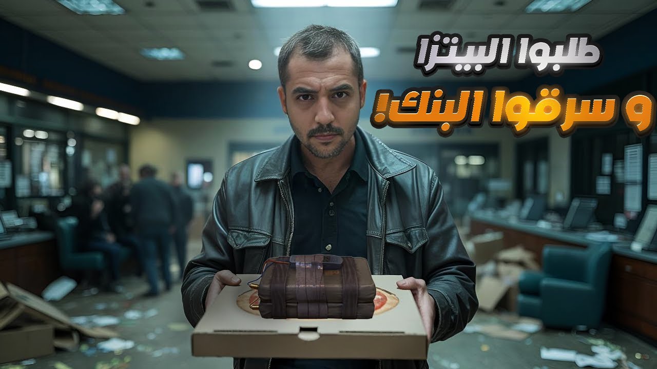 سرق البنك في 15 دقيقة .. جريمة مرعبة بدأت بطلب بيتزا !!