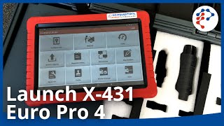Unboxing Launch X-431 Euro Pro 4 | AA-Equipment