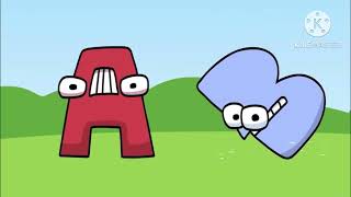 Alphabet Lore A&B My Lowercase E Eating!