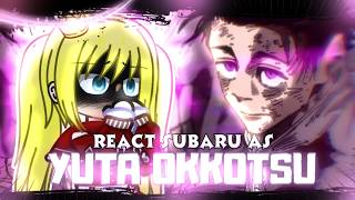 Celebrity 👻🖤 Re:Zero React To Natsuki Subaru As Yuta Okkotsu | JJK - Jujutsu Kaisen | 🇧🇷🇺🇸 | Gacha React Net Worth