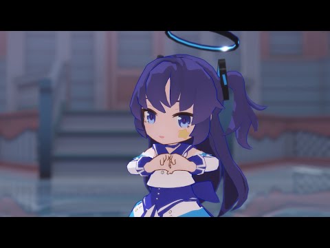 【Blue Archive/MMD】おねがいダーリン!/ Please, Darling!【Yuuka】