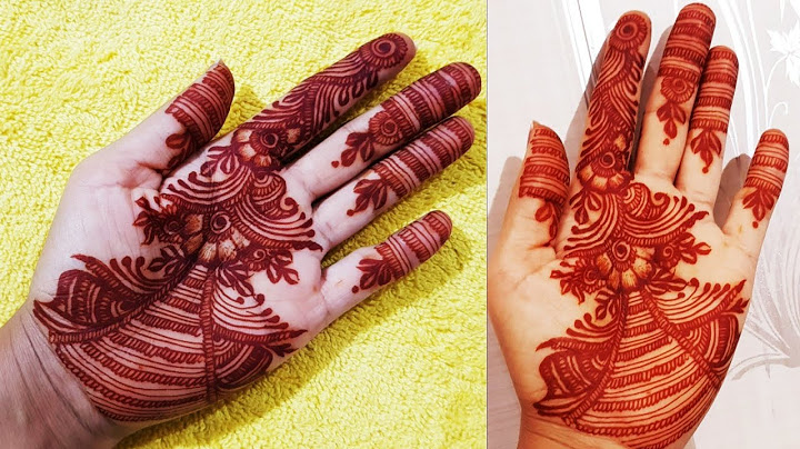 Karva Chauth 2020 Special New Floral Gulf Arabic Mehndi Design | Stylish Easy Arabic Mehandi Design