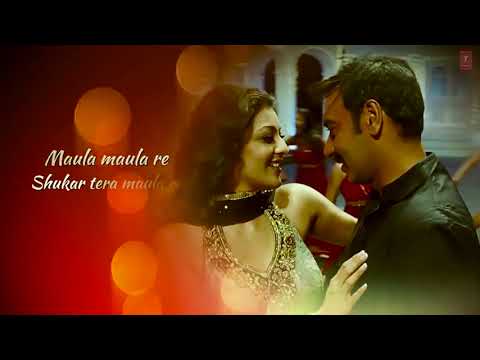 Lyrical Video: "Maula Maula" Re | Singham | Ajay Devgan, Kajal Aggarwal | BOLLYWOODHINDI SONGS